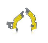 Acerbis 0022347 Suzuki, Protecteur de cadre X-Grip Gris/Jaune Gris/Jaune