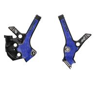 Acerbis Yamaha YZ 85, Protection de cadre X-Grip Noir/Bleu Noir/Bleu