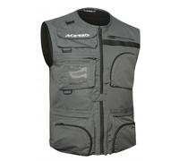 Acerbis Photographer Gilet, gris, Taille L