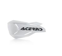 Acerbis Pièce Remplacement Cache Protège-mains X-FACTORY Blanc/Noir 0022399.237