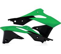 ACERBIS Pièces latérales de radiateur vertes/noires pour KAWASAKI KX 250 F