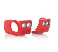 Acerbis 0023680 Beta, housse de chaussure à fourche Rouge Rouge