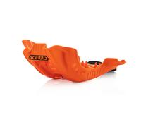 Acerbis 0023661 Husqvarna/KTM, plaque de dérapage Orange/Noir Orange/Noir