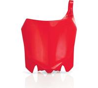 ACERBIS plaque d'immatriculation avant rouge pour HONDA CRF R
