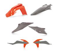 ACERBIS Kit Plastique Gris/Orange Pour KTM 500 EXC-F IE 2020-2023