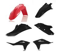 Acerbis Plastique Set Rouge/Noir Gaz Ec 250 2021 2022 2023 0024632.349