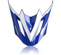 Acerbis Profile 4 Helmet Peak, blanc-turquoise-bleu pour homme