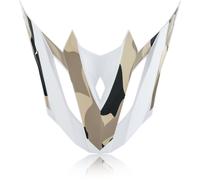 Acerbis Profile 4 Helmet Peak, Camoflage blanc neigeux