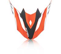 Acerbis Profile 4 Helmet Peak, Orange/Noir/Blanc