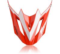 Acerbis Profile 4 Pic casque, blanc-rouge pour homme