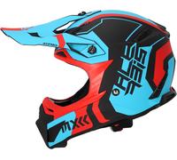 Acerbis Profile 5, casque de motocross M Mat Rouge/Bleu Néon/Noir Mat Rouge/Bleu Néon/Noir