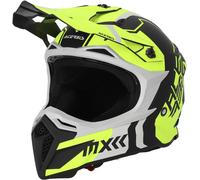 Acerbis Profile 5 Casque de motocross, noir/jaune néon, Taille S (55/56)