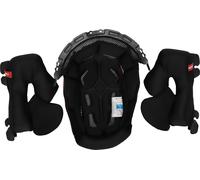 Acerbis Profile 5, doublure/coussinets de joue XL Noir Noir