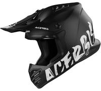 Acerbis Profile Youth Casque de motocross, Noir mat, Taille Y/M (49/50)
