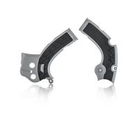 Acerbis 0022444 Yamaha, Protecteur de cadre X-Grip Argent Argent