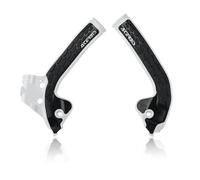 Acerbis 0022893 Husqvarna/KTM, Protecteur de cadre X-Grip Blanc Blanc