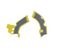 Acerbis 0022879 Suzuki, Protecteur de cadre X-Grip Jaune/Gris Jaune/Gris