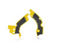 Acerbis Protecteur de cadre X-Grip Suzuki RMZ 450 Jaune/Noir 0022347