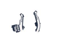 Acerbis KTM/Gas Gas/Husqvarna 50ccm, Protection de cadre X-Grip Bleu/Blanc Bleu/Blanc