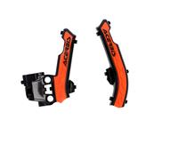 Acerbis KTM/Gas Gas/Husqvarna 50ccm, Protection de cadre X-Grip Noir/Orange Noir/Orange