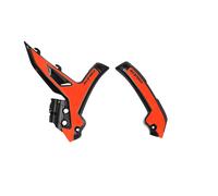ACERBIS Protège-Cadre Gauche Noir/Orange Pour KTM 125 XC 2T 2023-2025