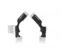 Acerbis 0022896 Husqvarna/KTM, Protecteur de cadre X-Grip Noir Noir