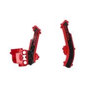 Acerbis KTM/Gas Gas/Husqvarna 50ccm, Protection de cadre X-Grip Rouge/Noir Rouge/Noir