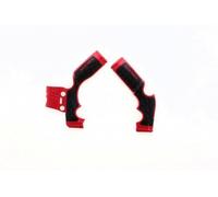 Acerbis Protecteur de cadre X‑Grip 0022896 – Pour Husqvarna/KTM – Rouge/Noir