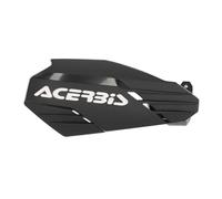 Acerbis Linear, protège-mains Noir/Blanc Noir/Blanc