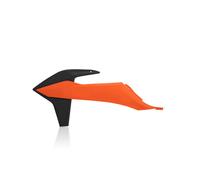 Acerbis Radiateur scoops pour KTM EXC-F 450 4T Orange/Noir 2020-2023