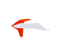 ACERBIS Radiateur Scoops Blanc/Orange Pour KTM 250 SX 2T 2019-2022