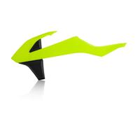 Acerbis – 2x Côtés de radiateur Jaune fluo/Noir pour KTM 125 SX 2T 2016-2018