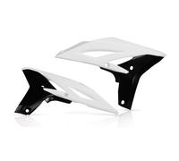 ACERBIS 2X De Radiateur Latéral Blanc Noir Pour Yamaha 250 YZ F 2010-2013