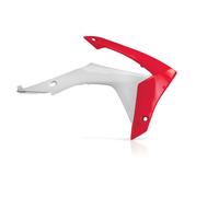 Acerbis Radiateur Rad Sponsons Rouges Blanc Pour HONDA CRF 250 R 2014-2017