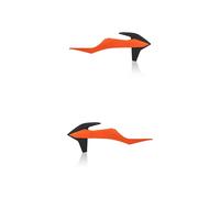 ACERBIS Radiateur Scoops Orange/Nègre Pour KTM XC-W 150 TPI 2020-2023