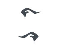 ACERBIS Radiateurs Scoops Gris Pour Kawasaki 450 KX 2020-2023