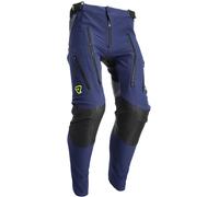 Acerbis Rally Race ITB, pantalon textile unisexe 30 Bleu/Gris/Noir/Jaune Néon Bleu/Gris/Noir/Jaune Néon