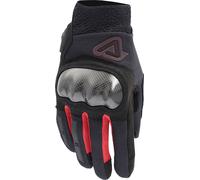 Acerbis Ramsey My Vented Pro, gants unisexe XL Noir/Rouge Noir/Rouge