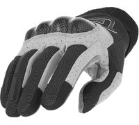 Acerbis Ramsey My Vented Pro Mesh Gants de moto, noir-gris, taille 2XL pour homme