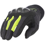 Acerbis Ramsey My Vented Pro Mesh Gants de moto, noir-jaune, taille S pour homme