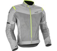 Acerbis Ramsey Vented 2.0 Mesh Blouson textile de moto, gris/jaune, Taille S