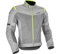 Acerbis Ramsey Vented 2.0, veste en textile S Gris Clair/Jaune Néon Gris Clair/Jaune Néon