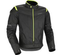 Acerbis Ramsey Vented 2.0 Mesh Blouson textile de moto, noir-jaune, taille XL pour homme