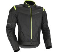 Acerbis Ramsey Vented 2.0 Mesh Blouson textile de moto, noir/jaune, Taille XXL