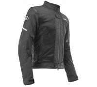 Acerbis Ramsey Vented Blouson textile de moto, noir, taille L pour homme