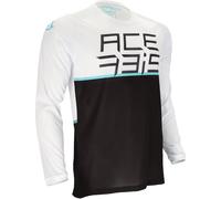 Acerbis Razorcrest Maillot vélo, noir-blanc, taille L pour homme