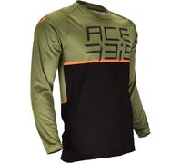 Acerbis Razorcrest Maillot vélo, noir-vert, taille M pour homme