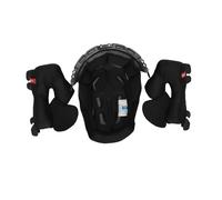 Acerbis Profile 5, doublure/coussinets de joue XXL Noir Noir