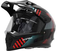 Acerbis Rider Junior, casque enduro enfants T54 Noir/Rouge/Gris Noir/Rouge/Gris