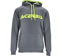 Acerbis S-Logo, sweat à capuche M Gris/Jaune Néon Gris/Jaune Néon